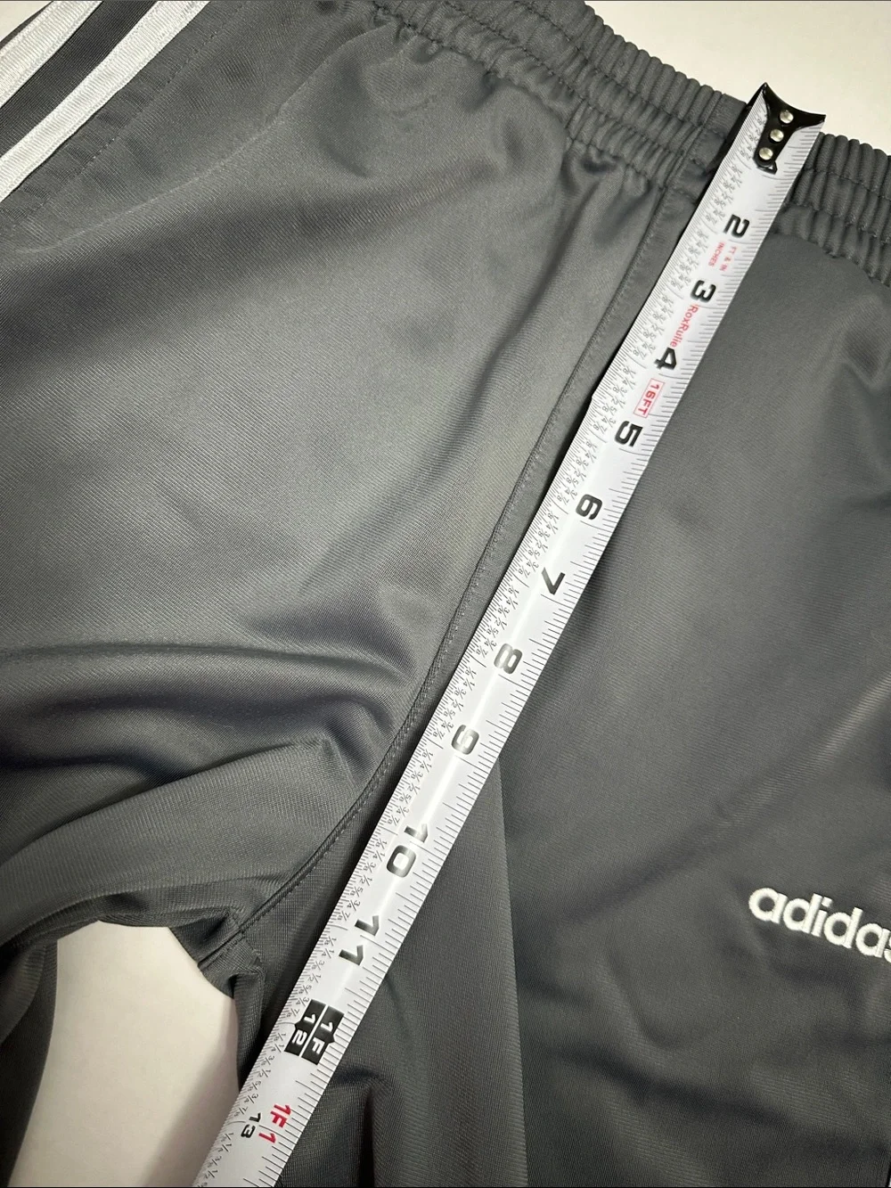 Adidas Gray Track Pants Pull On Youth Kids Size Large 14/16